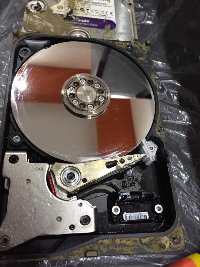 Western Digital Water Damage Data Recovery Not Possible