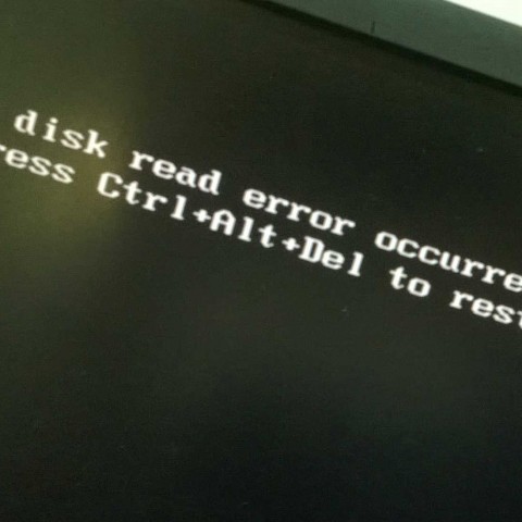 ctrl+alt+del to restart disk error occured New Rombertik virus